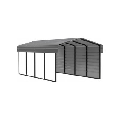 Galvanized steel carport