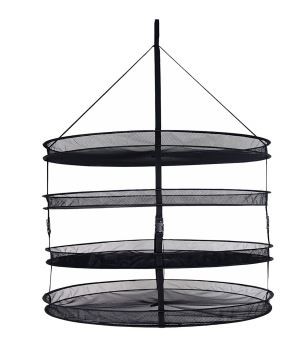 4/6/8 Txheej Collapsible Hanging Drying Net