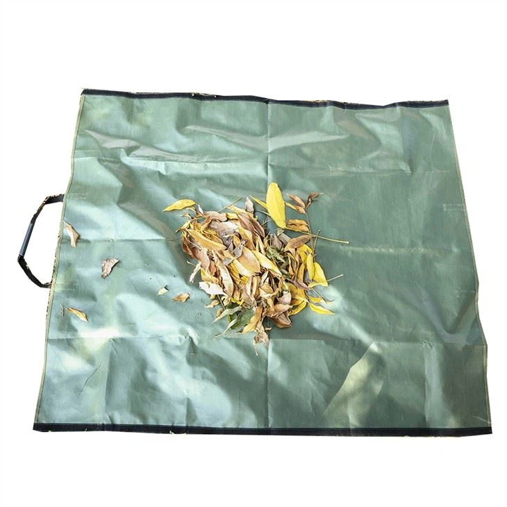 Reusable Garden Leaf khib nyiab Tarp Nrog kov