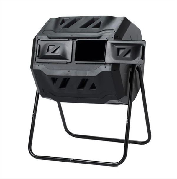 Garden thoob khib nyiab rau hauv Compost Tumbler