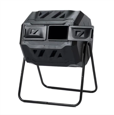 Garden thoob khib nyiab rau hauv Compost Tumbler